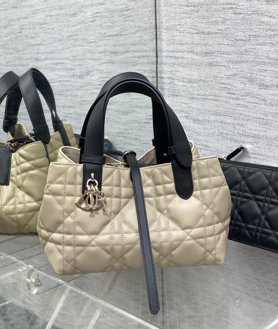 Christian Dior CD Toujours Small Quilted Leather Handbag 6230