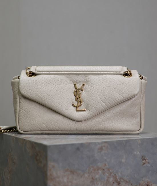 Yves Saint Laurent YSL CALYPSO Lambskin Shoulder Bag 734153