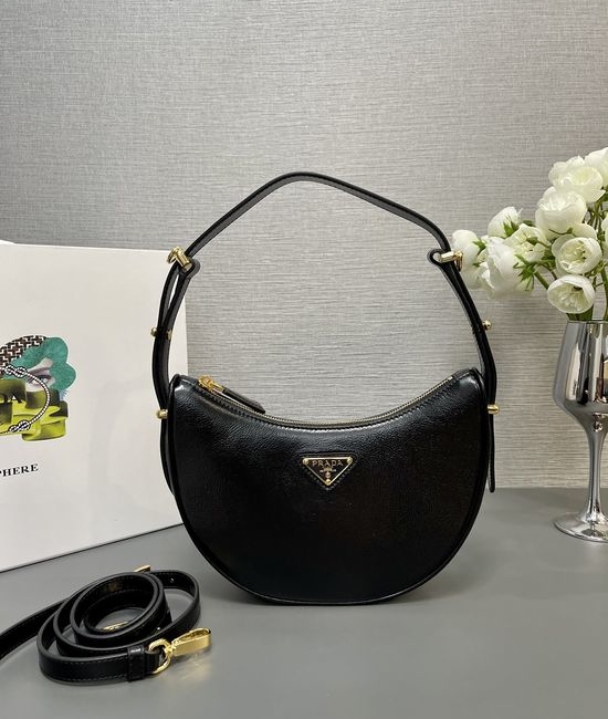 Prada Moon Curved Crossbody Handbag 11522