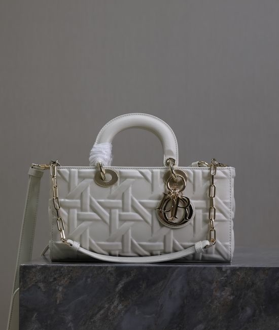 Christian Dior CD Lady D-Joy Quilted Leather Handbag 0613