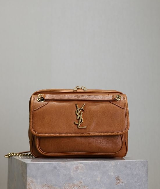 Yves Saint Laurent YSL NIKI Leather Camera Crossbody Bag 712520