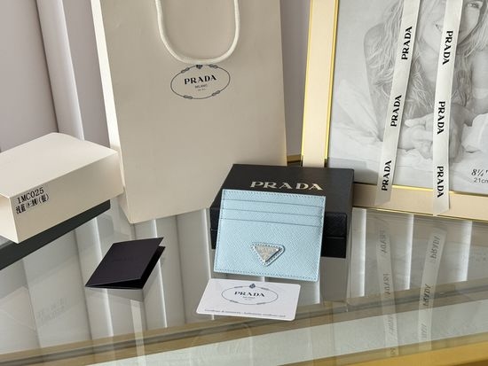 Prada Saffiano Leather Card Holder 12004