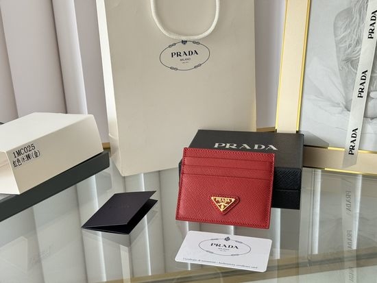 Prada Saffiano Leather Card Holder 1MC025