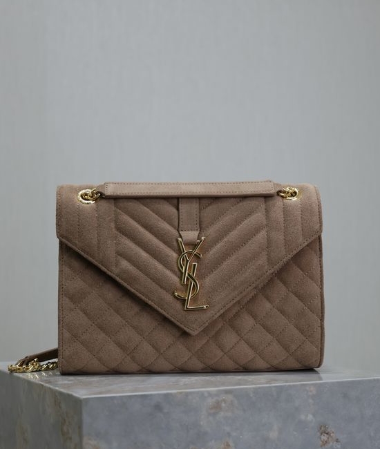 Yves Saint Laurent YSL Envelope V Quilted Bag 487206