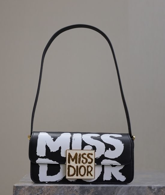 Christian Dior CD Miss Christian Dior CD Graffiti Flap Bag 2610