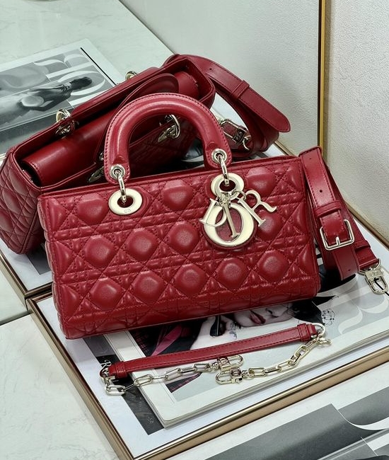 Christian Dior CD D-Joy Quilted Lambskin Bag 9250