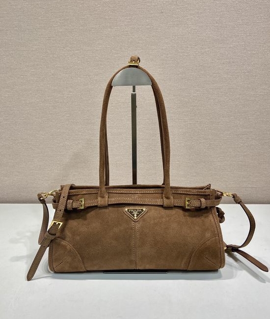 Prada LusSolf Matte Leather Satchel 1BA426