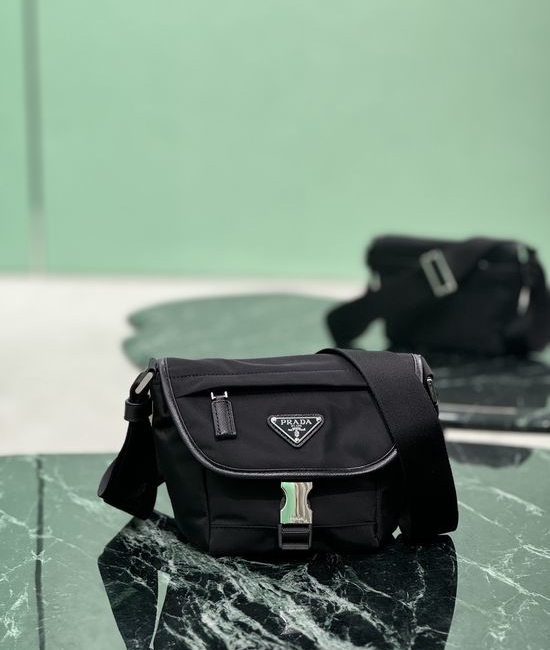 Prada Mini Messenger Bag Saffiano Leather 2VD070