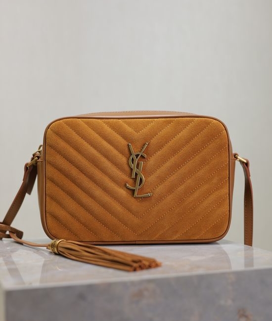 Yves Saint Laurent YSL Lou Camera Bag Matte Buckle 520534-1