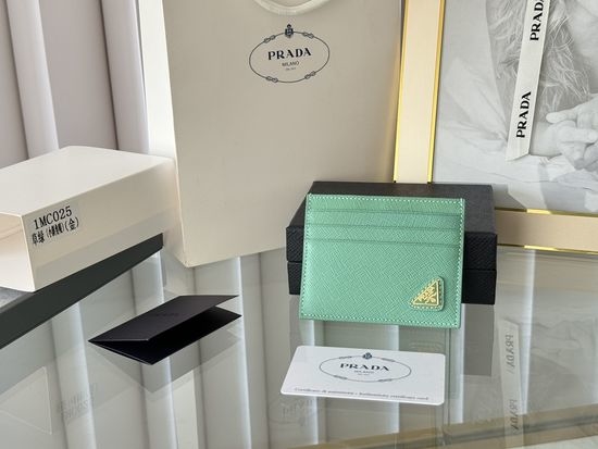Prada Saffiano Leather Card Holder 1MC025
