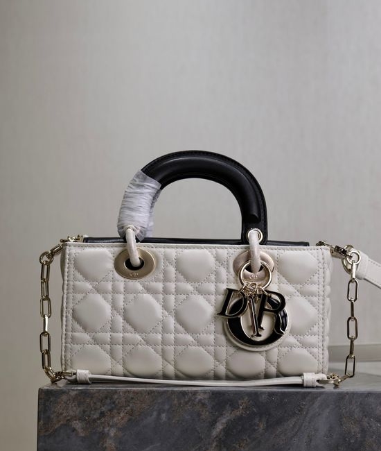 Christian Dior CD Lady DJoy Lambskin Quilted Bag 0540