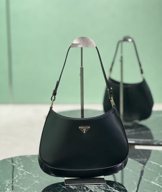 Prada Cleo Smooth Leather Shoulder Bag 1BC499