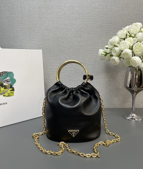 Prada Mini Bucket Bag Soft Nappa Leather 1BC227