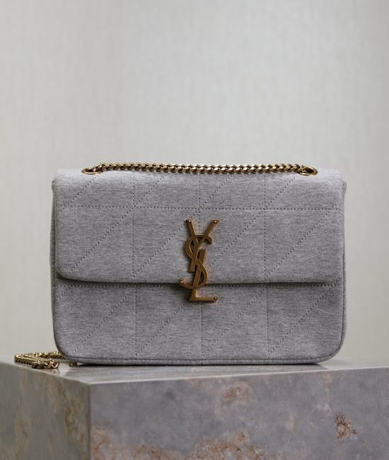 Yves Saint Laurent YSL JAMIE Knit Cashmere Shoulder Bag 634820