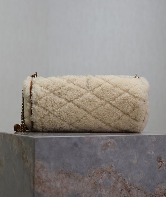 Yves Saint Laurent YSL SADE Cylinder Bag with Lambskin Leather 9149