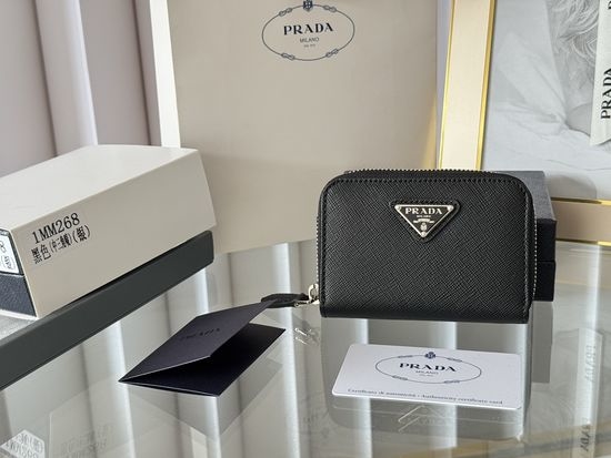 Prada Saffiano Leather Card Holder 1MM268
