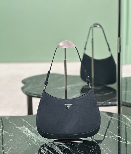 Prada Cleo Suede Vintage Shoulder Bag 1BC499