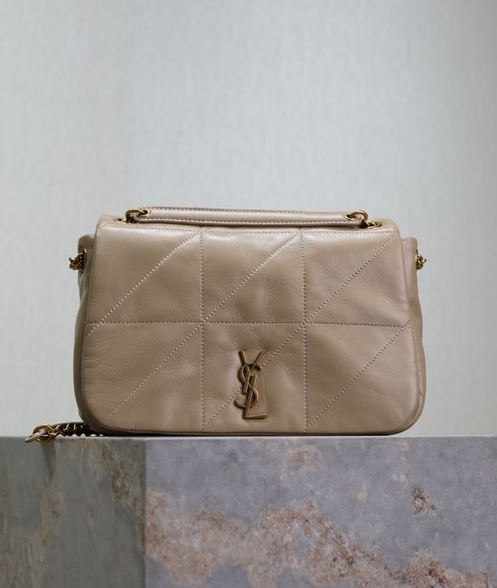 Yves Saint Laurent YSL Jamie Vintage Style Large Leather Bag 763475