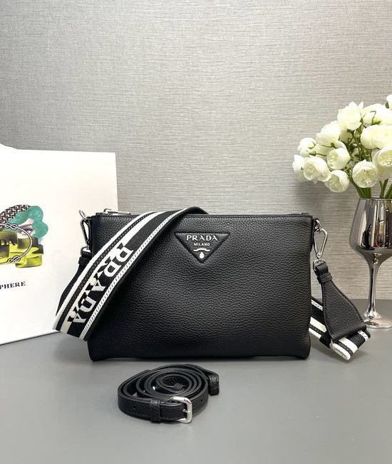 Prada Double Strap Shoulder Bag 1BH050