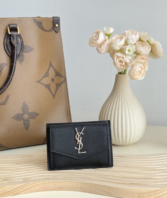 Yves Saint Laurent YSL Card Holder Flap Wallet 582305