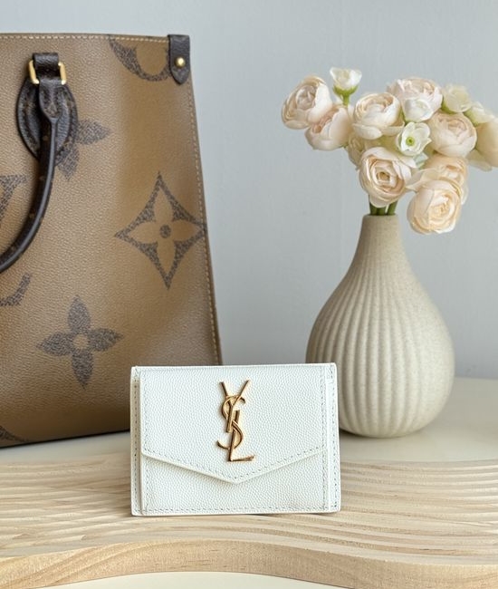 Yves Saint Laurent YSL Card Holder Flap Wallet 582305