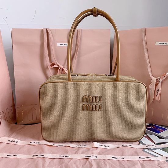 Miu Miu Corduroy Briefcase 5BB117