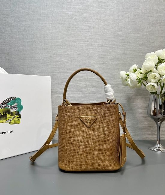 Prada 1BA217 Mini Bucket Saffiano Leather 16290