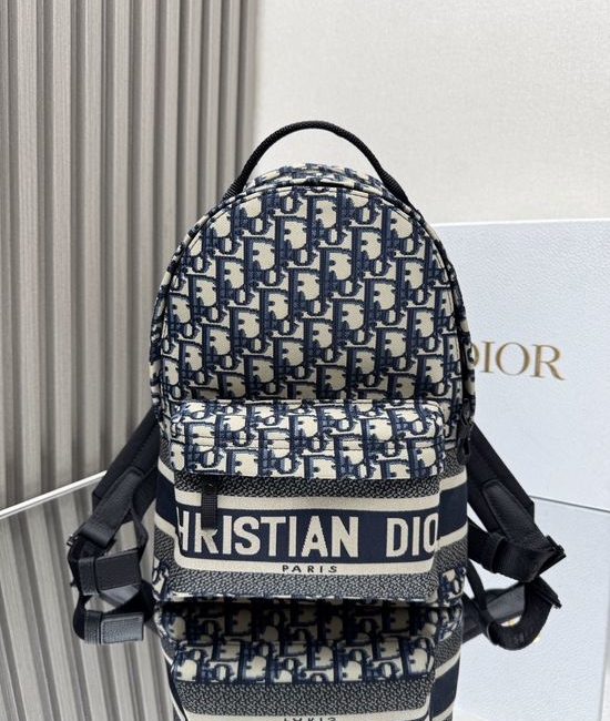 Christian Dior CD Christian Dior CDTravel Oblique Printed Backpack 9628