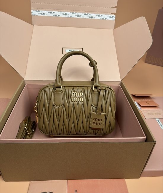 Miu Miu Arcadie Medium Bowling Bag 5BB124