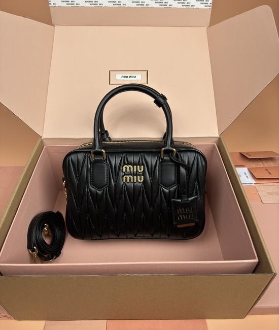 Miu Miu Arcadie Medium Bowling Bag 5BB124