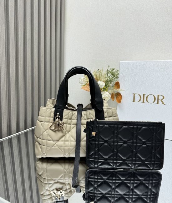 Christian Dior CD Toujours Small Contrast Handbag 2822