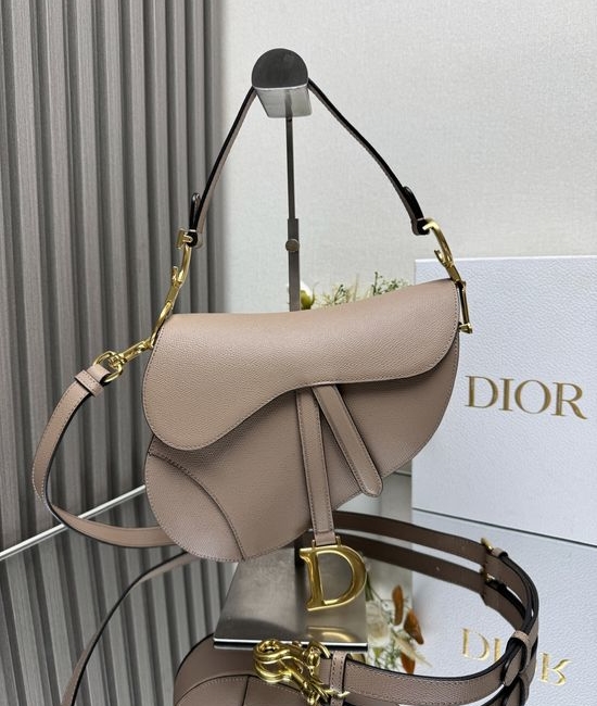 Christian Dior CD Saddle Bag Large Palm Pattern 8306