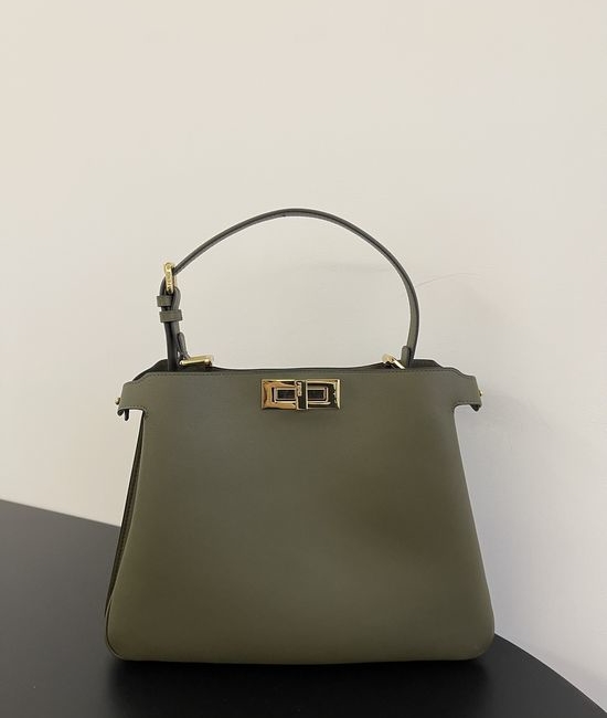 Fendi Peekaboo Soft Calfskin Handbag 8022