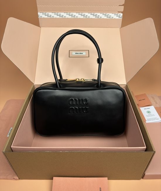 Miu Miu Beau Calfskin Leather Top Handle Bag 5BB172