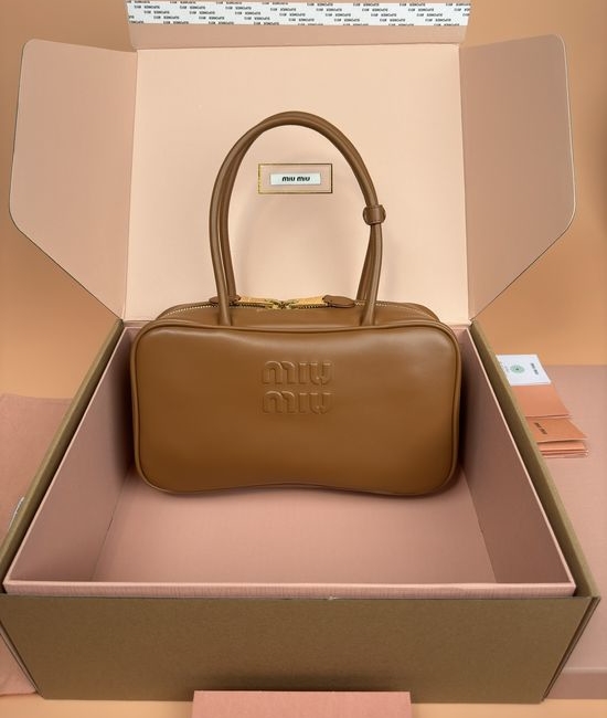 Miu Miu Beau Calfskin Medium Handbag 5BB172