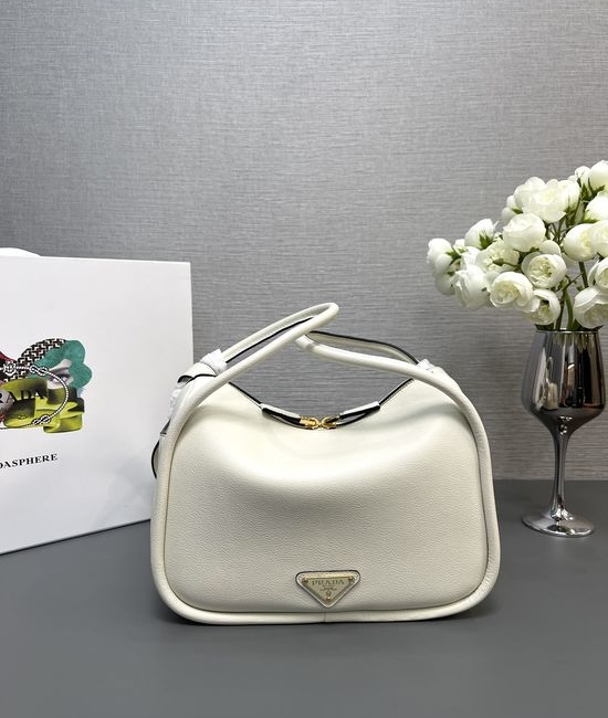 Prada Bowling Cowhide Top Handle Bag 1BA451