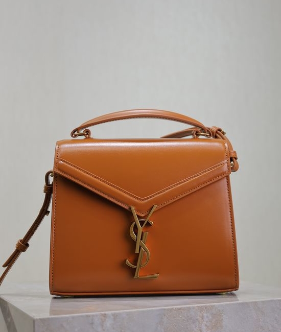 Yves Saint Laurent YSL Cassandra Mini Caviar Leather Bag 602716