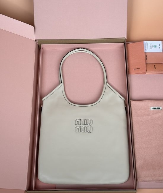 Miu Miu IVY Leather Tote Bag 5BG231