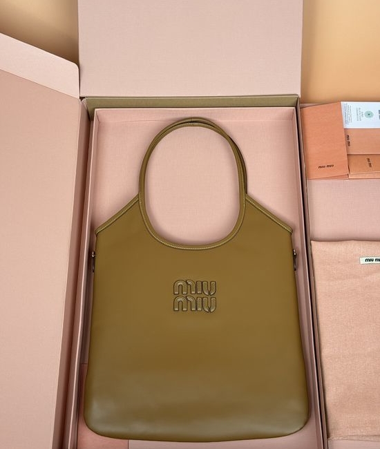 Miu Miu IVY Leather Tote Bag 5BG231