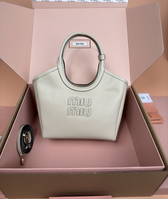 Miu Miu IVY Leather Tote Bag 5BG288