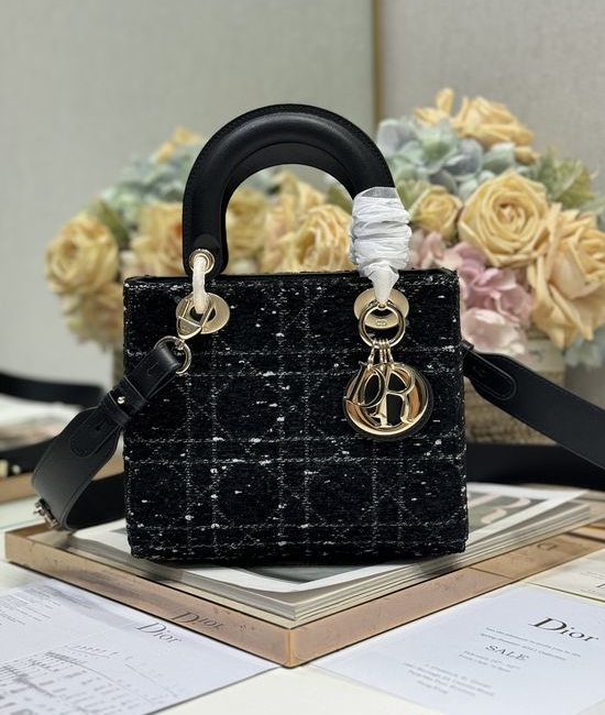 Christian Dior CD Lady Christian Dior CD Quilted Handbag 0538