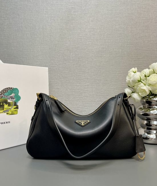 Prada Aimee Leather Shoulder Bag 1BC229
