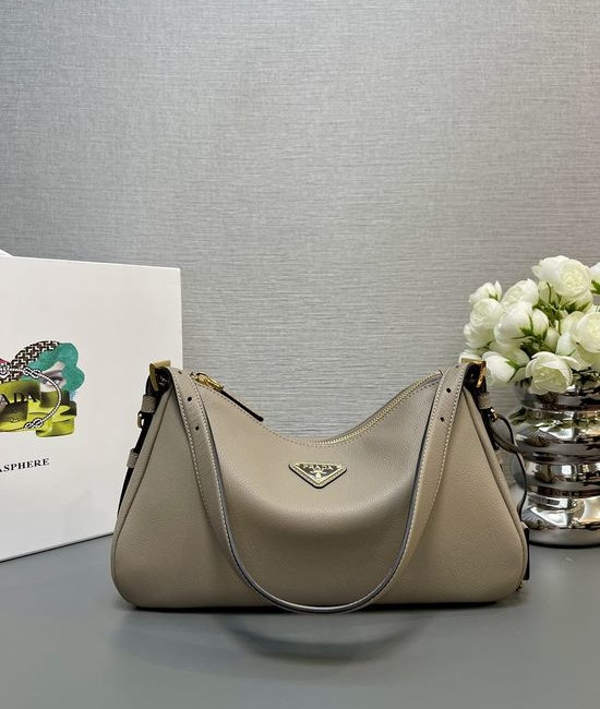 Prada Aimee Leather Shoulder Bag 1BC229