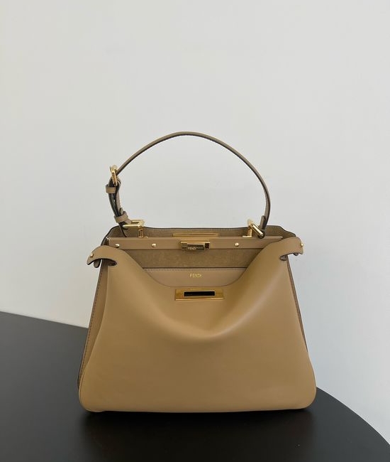 Fendi Peekaboo Soft Calfskin Handbag 8022
