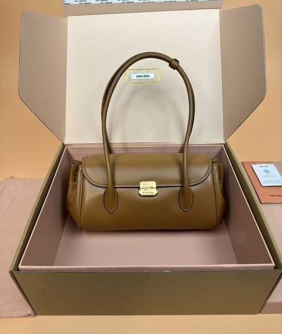 Miu Miu Smooth Leather Handbag 5BB265