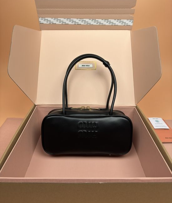 Miu Miu Calfskin Beau Top Handle Bag 5BB173