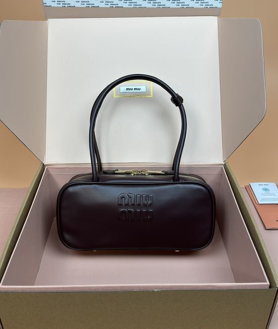 Miu Miu Beau Leather Top Handle Bag 5BB173