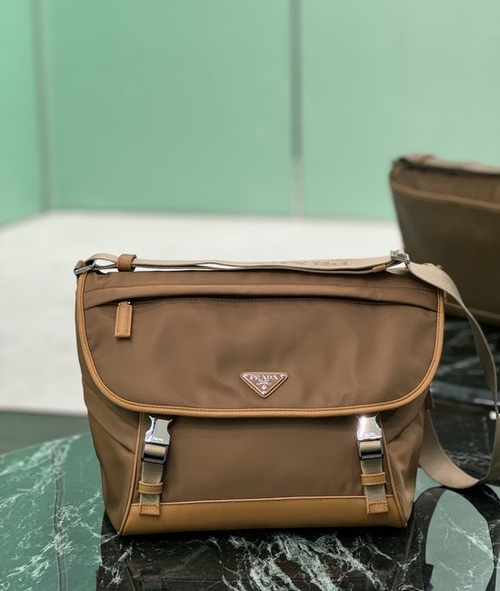 Prada Recycled Nylon Messenger Bag 2VD052