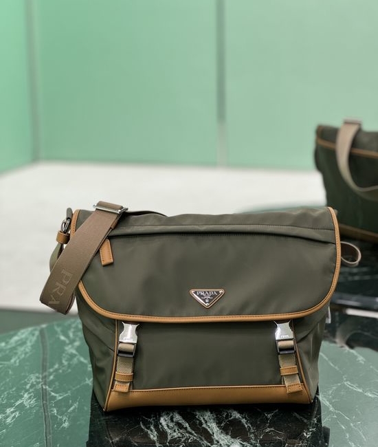 Prada Recycled Nylon Messenger Bag 2VD052