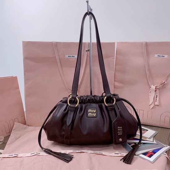 Miu Miu Drawstring Dumpling Bag 5BG306